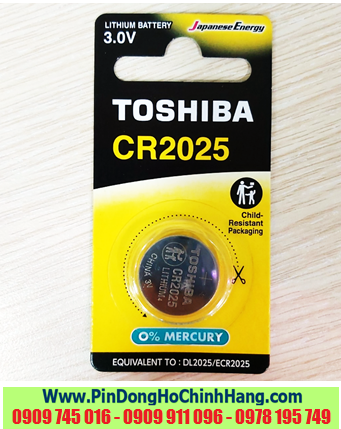 Pin Toshiba CR2025CP-1